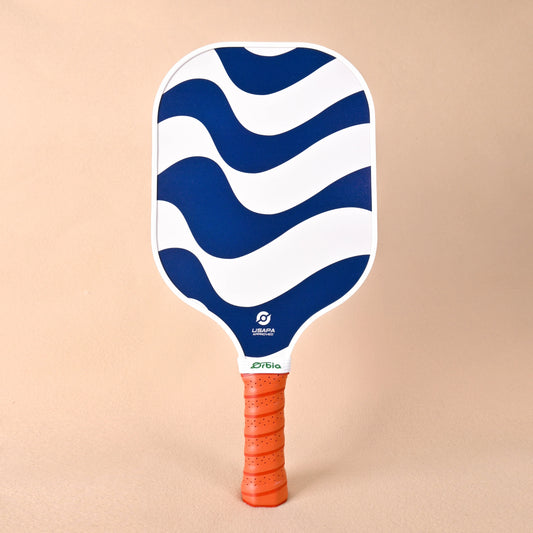 Blue Swirl Graphite Glass Fiber Honeycomb Grip Paddle